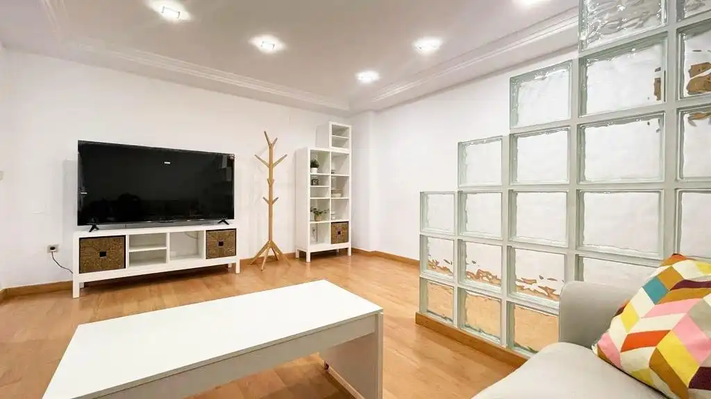Sala de estar de Piso para compartir en Elche / Elx con Aire acondicionado y Amueblado