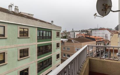 Balcony of Flat for sale in O Grove    with Terrace and Balcony