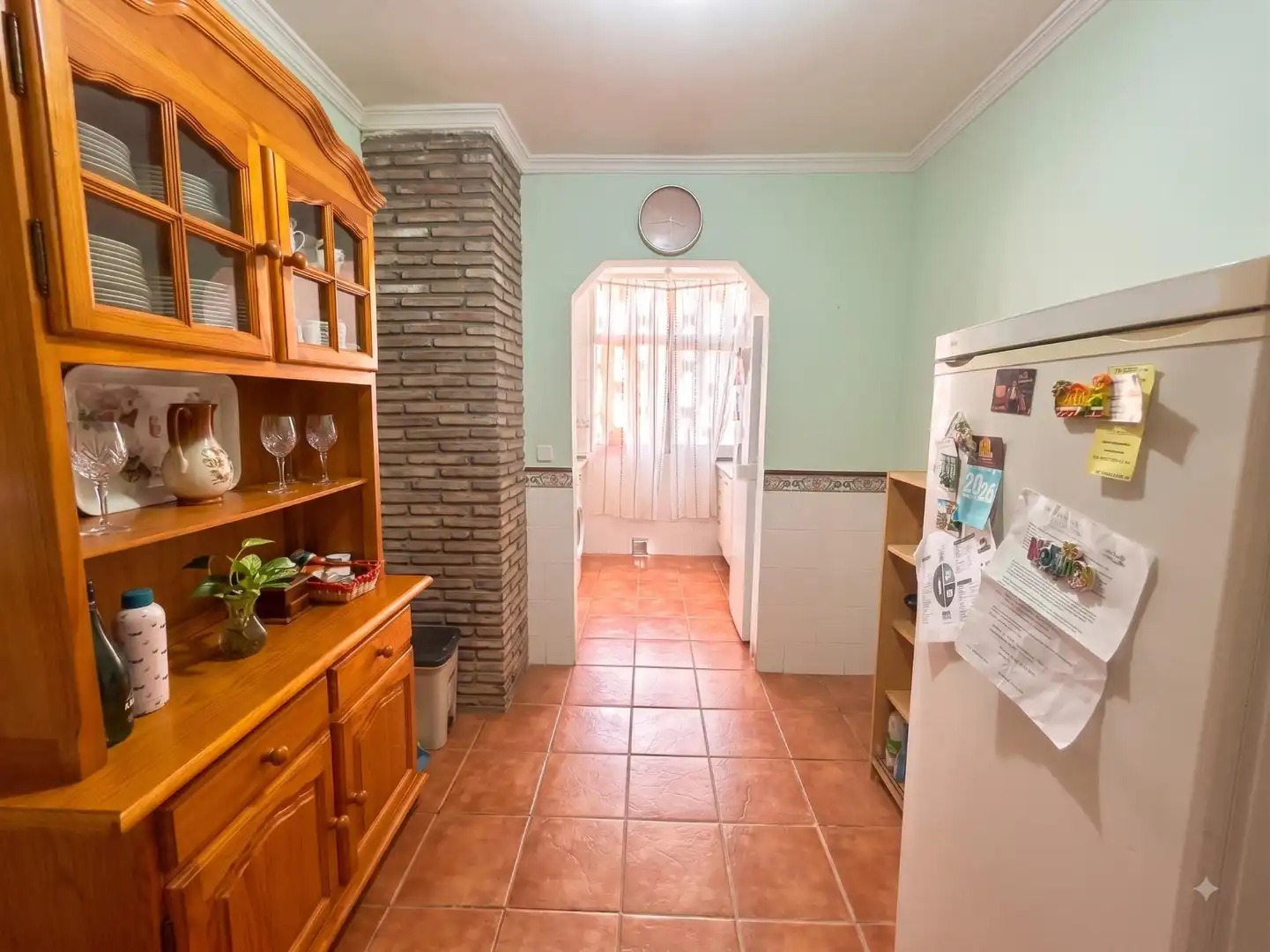 Kitchen of Flat for sale in Málaga  with Air Conditioner