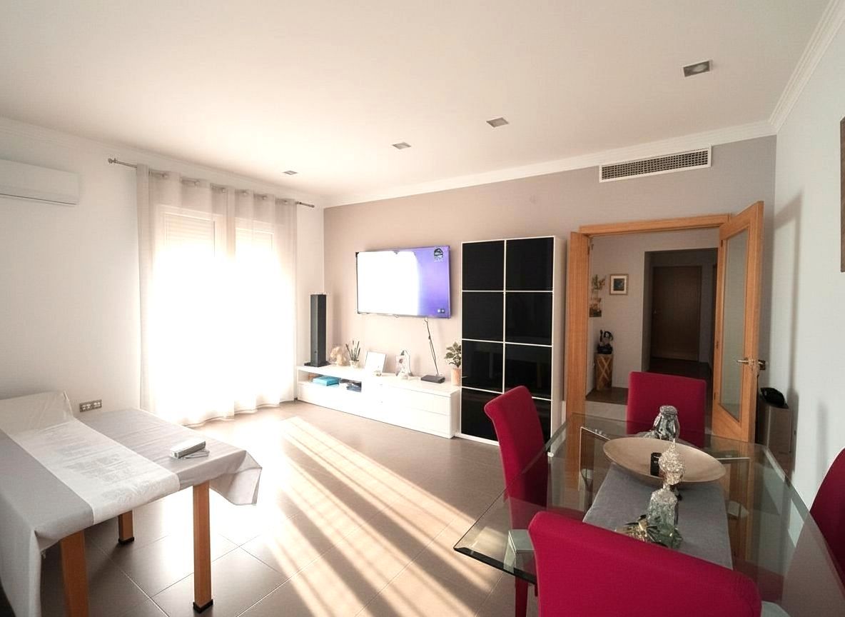 Sala d'estar de Àtic en venda en Almendralejo amb Aire condicionat, Terrassa i Traster