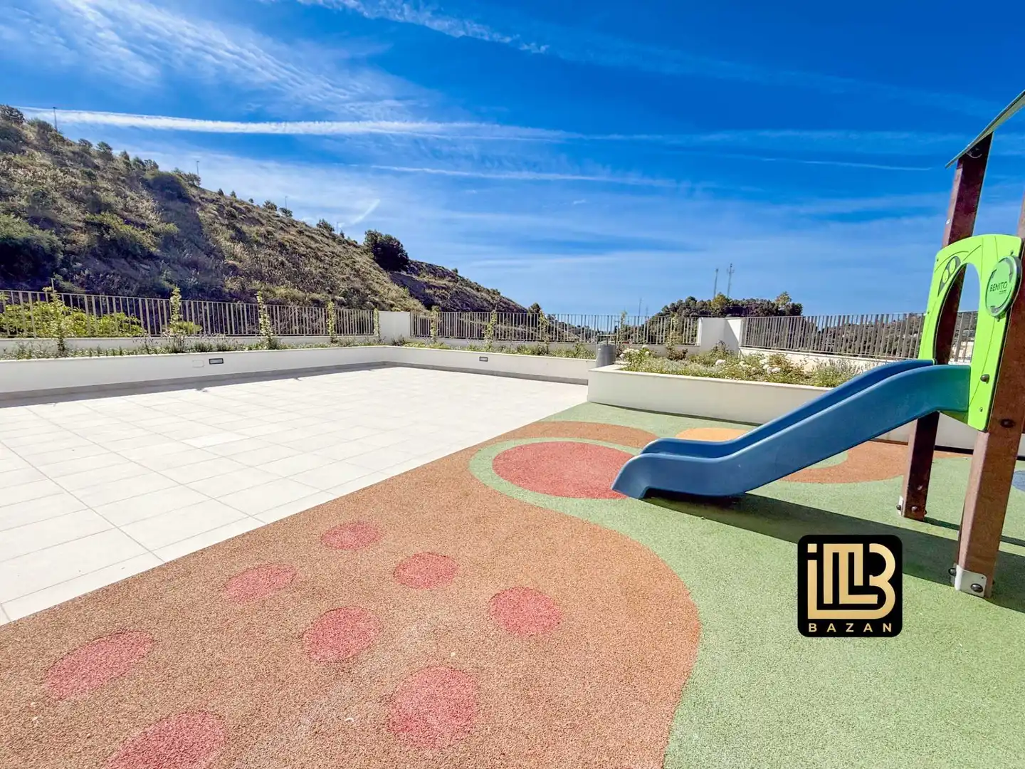 Terrace of Flat for rent in Málaga  with Air Conditioner, Heating and Private garden