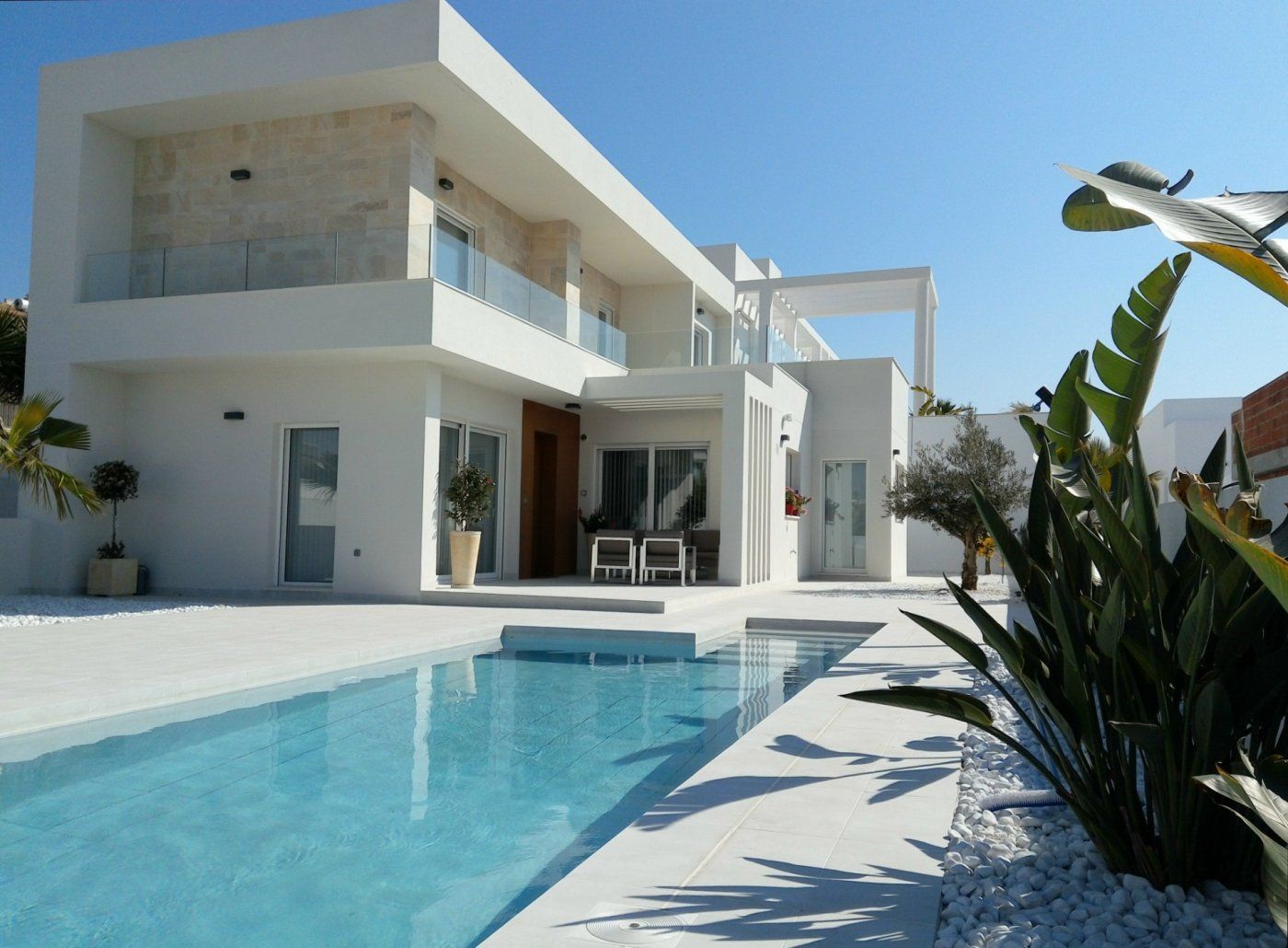 Piscina de Casa o xalet en venda en Elche / Elx amb Jardí privat, Terrassa i Traster