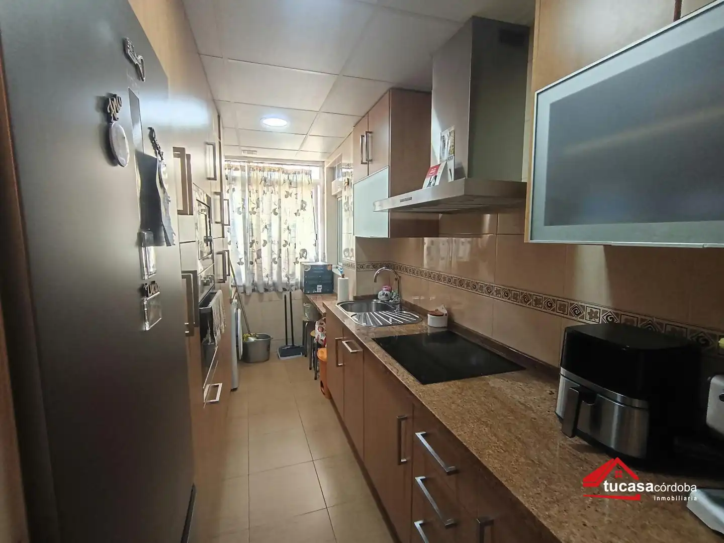 Kitchen of Flat for sale in Córdoba  with Air Conditioner, Terrace and Furnished