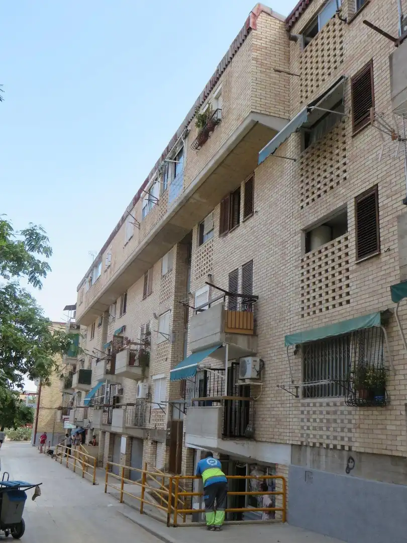 Vista exterior de Piso en venta en Murcia