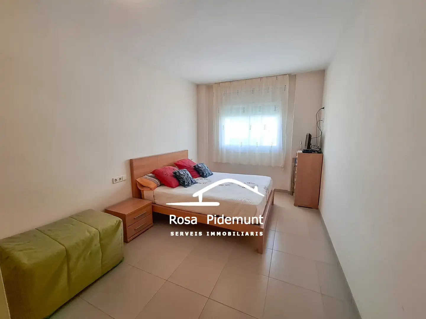 Schlafzimmer von Wohnung zum Verkauf in Lloret de Mar mit Klimaanlage, Heizung und Terrasse