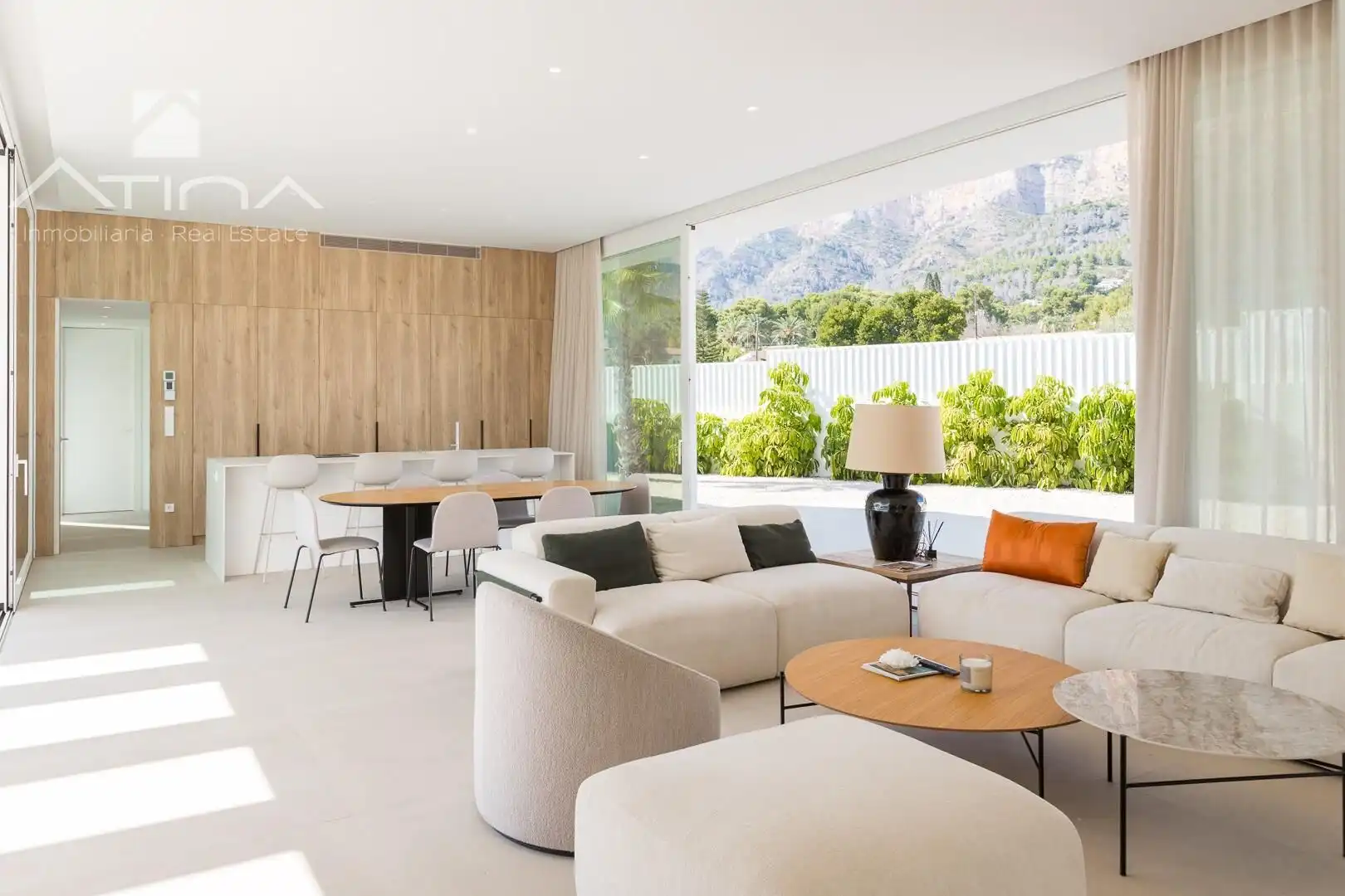 Sala d'estar de Casa o xalet en venda en Jávea / Xàbia amb Aire condicionat, Calefacció i Jardí privat