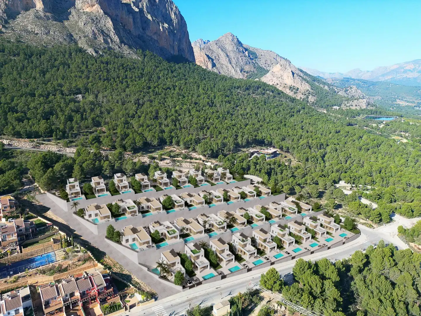 Chalet con piscina en venta en Balcón de Ponoig - Polop Paradis - Polop Hills, imagen 39