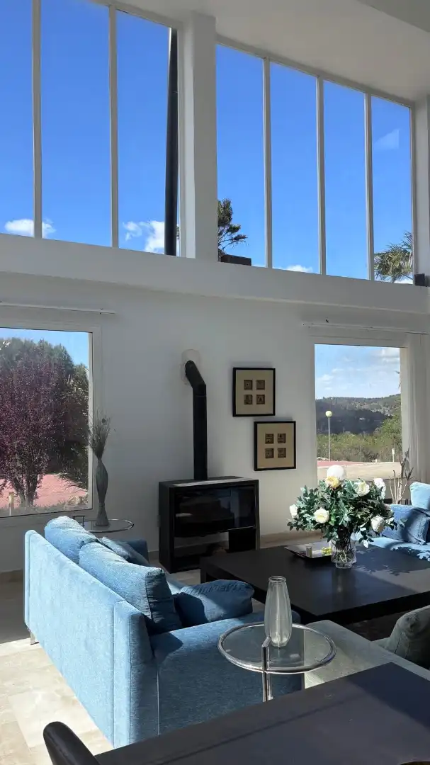 Sala d'estar de Casa o xalet en venda en Cehegín amb Aire condicionat, Calefacció i Jardí privat