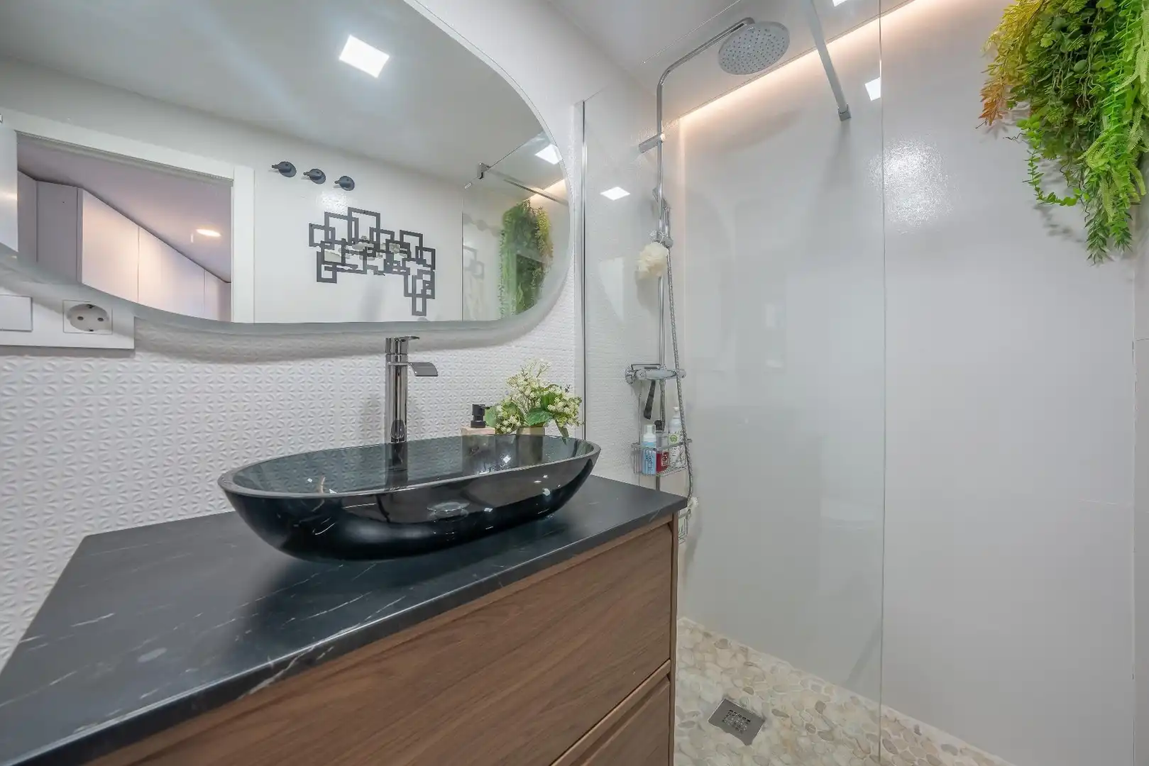 Baño de Planta baja en venta en Dénia con Aire acondicionado, Calefacción y Jacuzzi