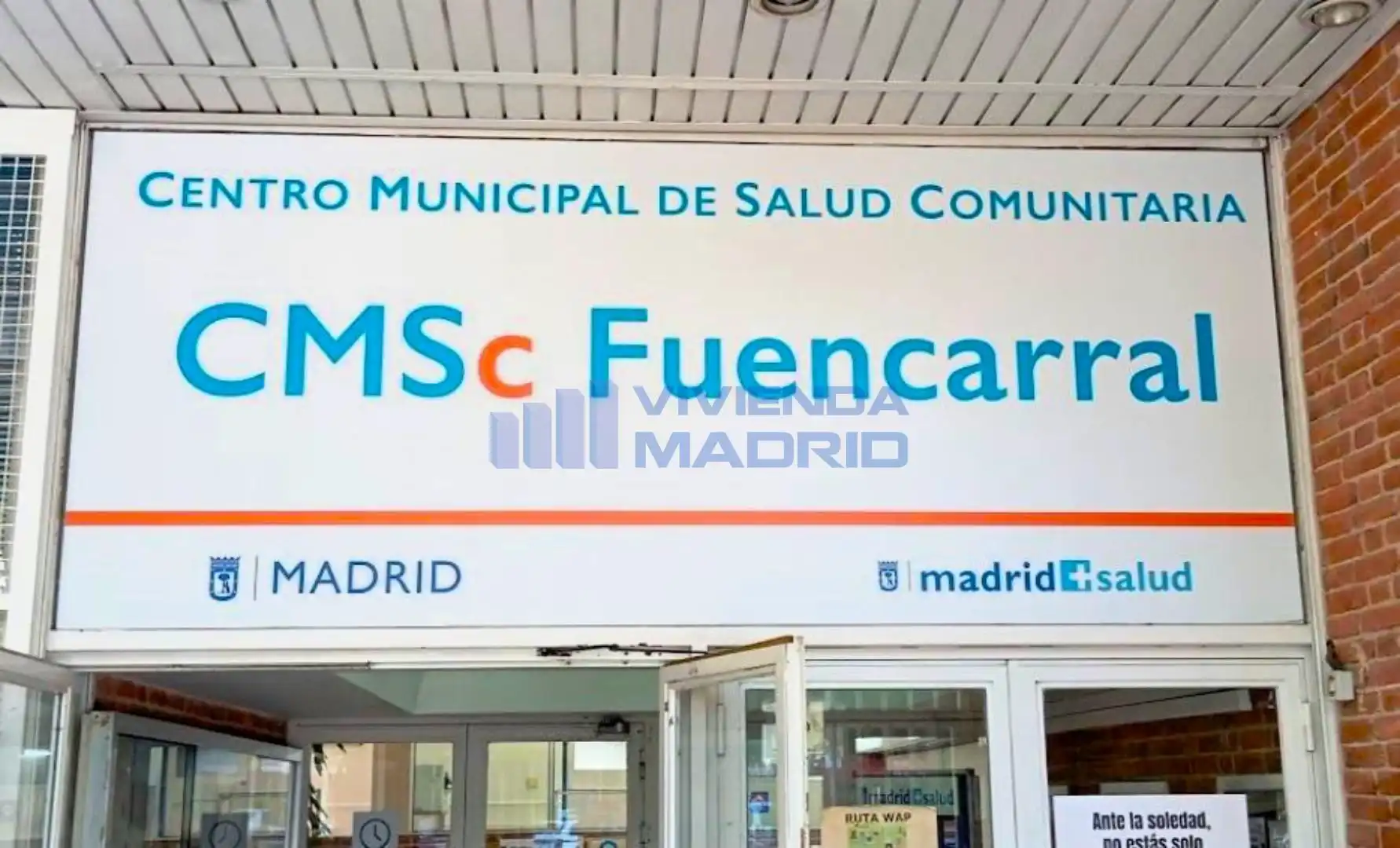 Vista exterior de Piso de alquiler en Madrid con Aire acondicionado y Calefacción