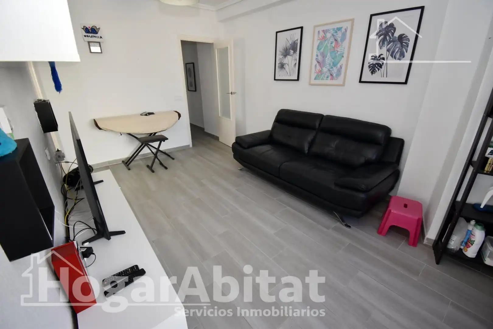 Living room of Flat for sale in Vila-real  with Air Conditioner, Heating and Furnished