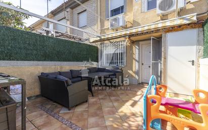 Terrace of Single-family semi-detached for sale in Meco  with Air Conditioner, Heating and Parquet flooring