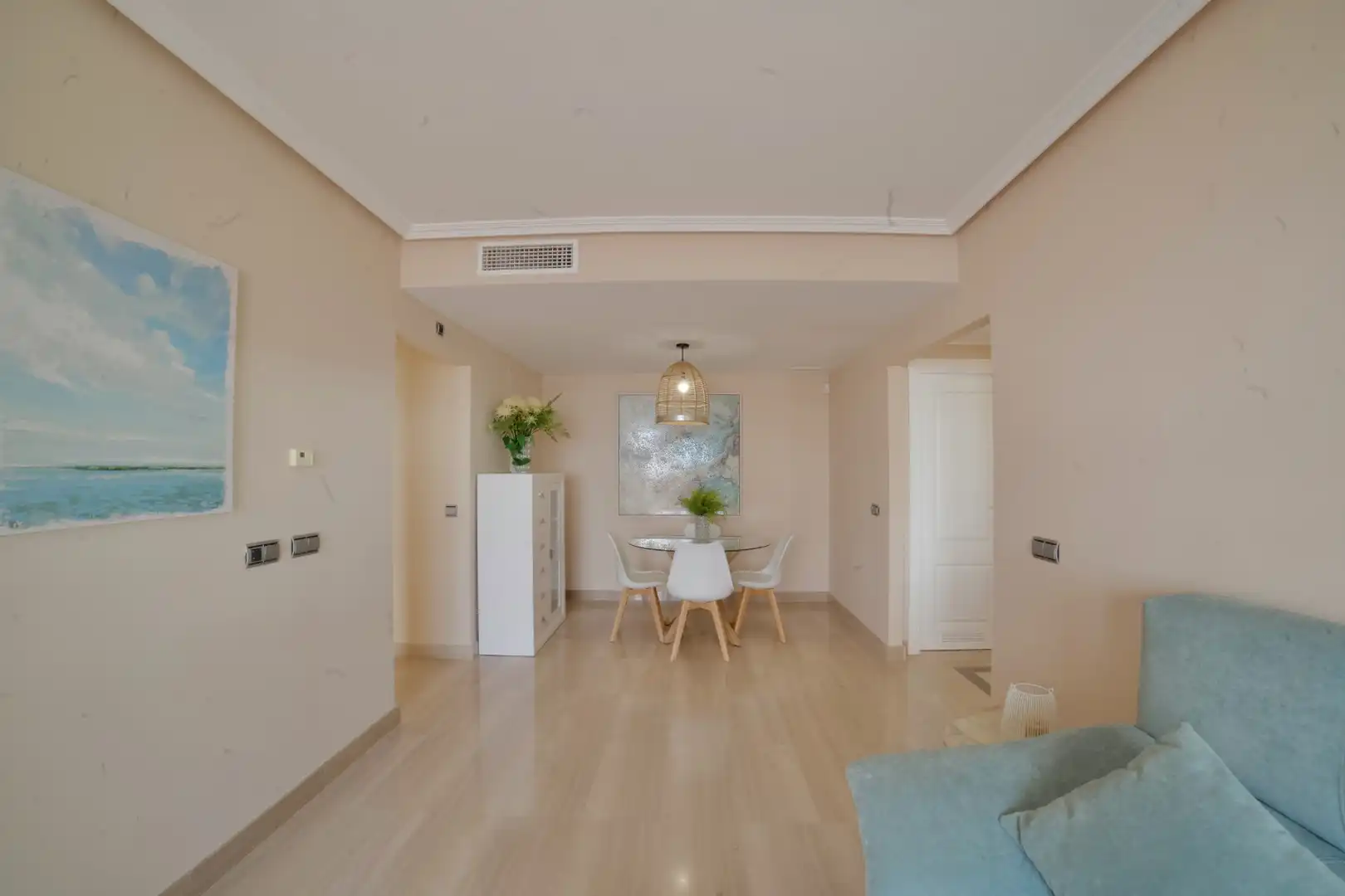 Sala d'estar de Apartament en venda en Águilas amb Aire condicionat, Calefacció i Terrassa