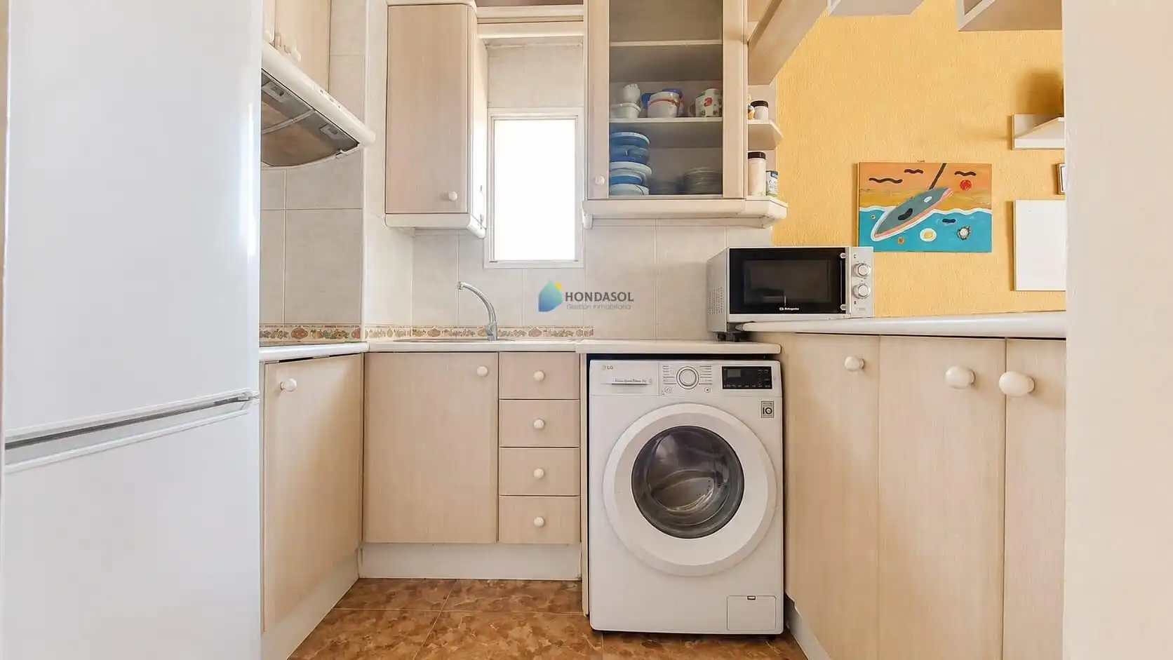 Cocina de Apartamento en venta en Cartagena con Aire acondicionado y Amueblado