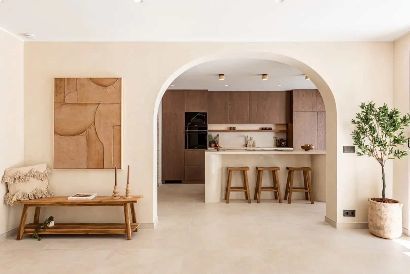 Cocina de Casa adosada en venta en Marbella con Aire acondicionado, Jardín privado y Terraza