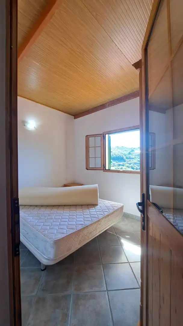 Schlafzimmer von Haus oder Chalet zur Miete in Valleseco mit Privatgarten und Balkon
