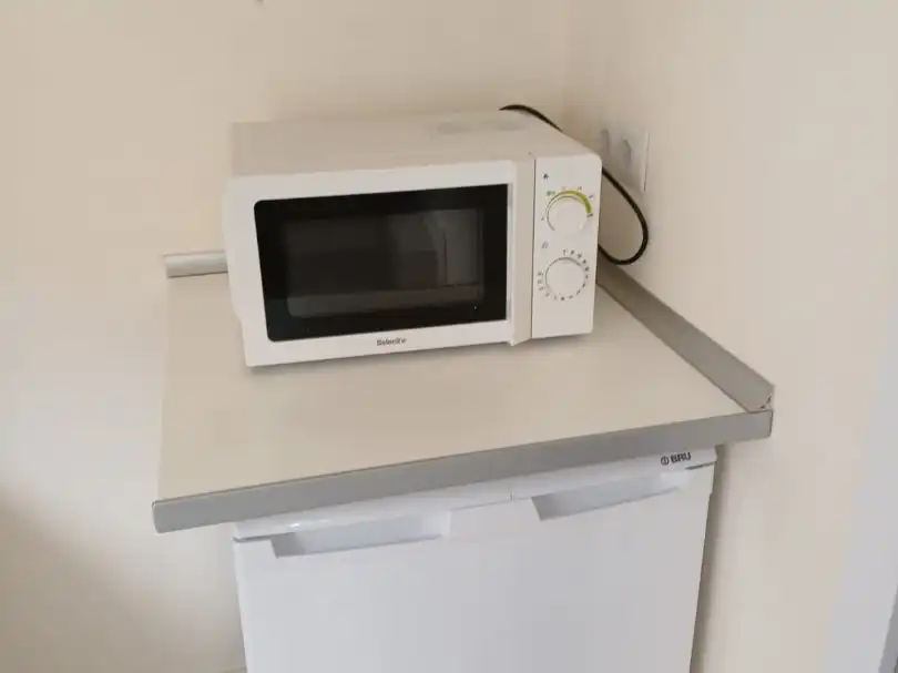 Cocina de Apartamento de alquiler en Madrid con Jardín privado, Amueblado y Lavadora