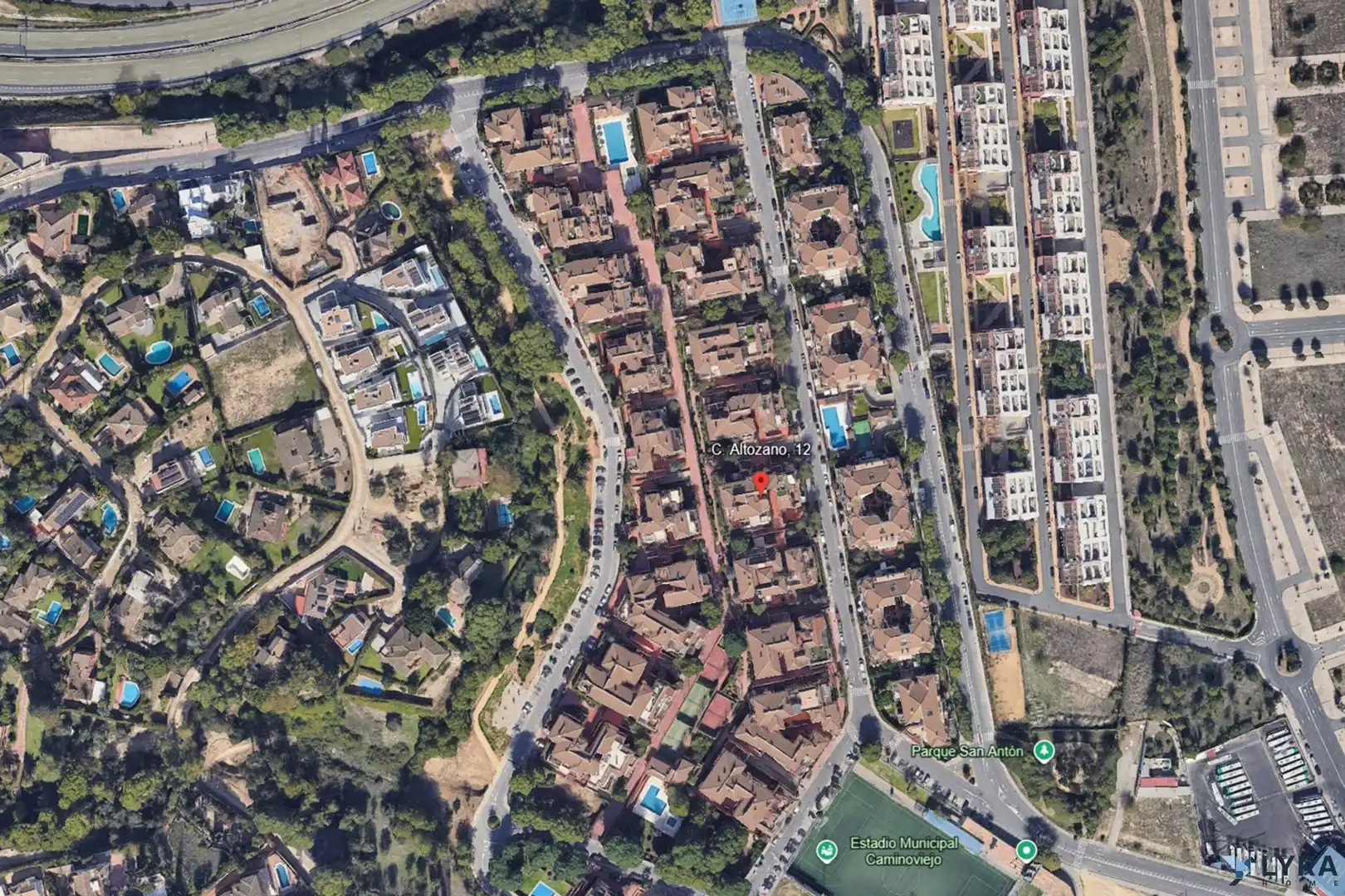 Vista exterior de Pis en venda en Tomares amb Aire condicionat, Parquet i Terrassa