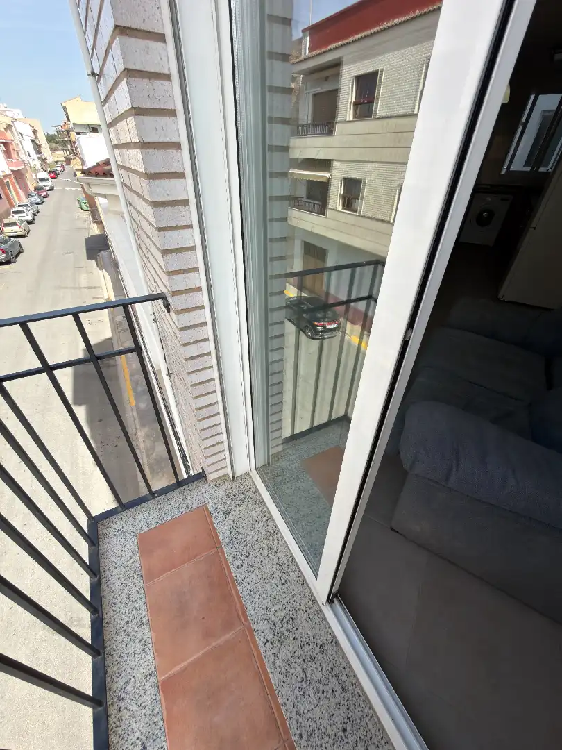 Terrasse von Wohnung zum Verkauf in Vilamarxant mit Klimaanlage und Balkon