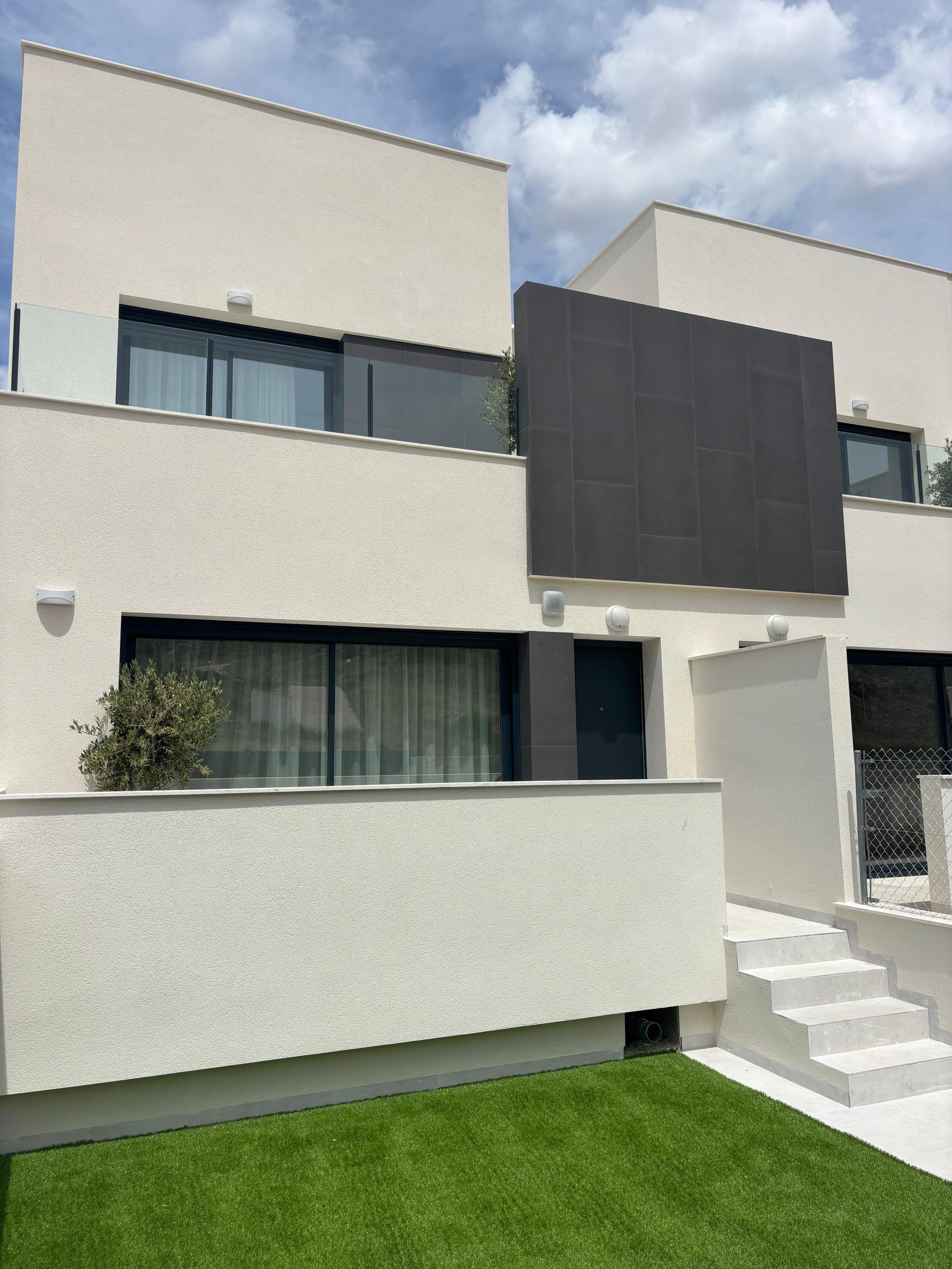 Exterior view of Single-family semi-detached for sale in Cox  with Private garden, Terrace and Community pool