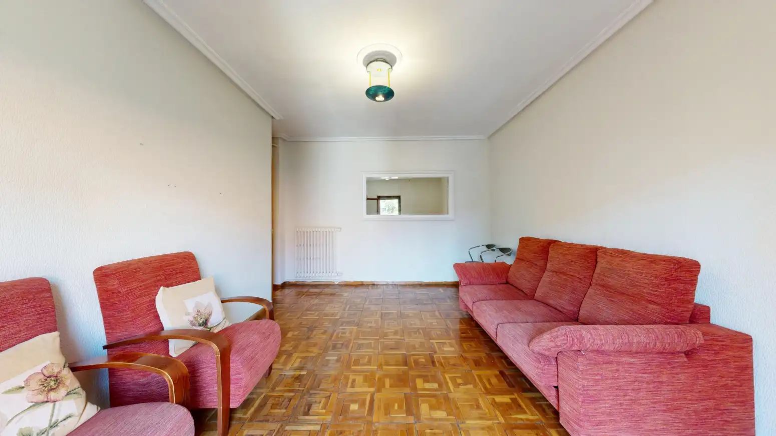 Living room of Houses for sale in Tafalla  with Heating, Parquet flooring and Terrace