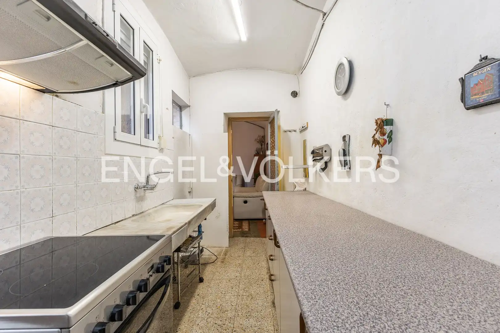 Cuina de Casa adosada en venda en Sabadell amb Calefacció