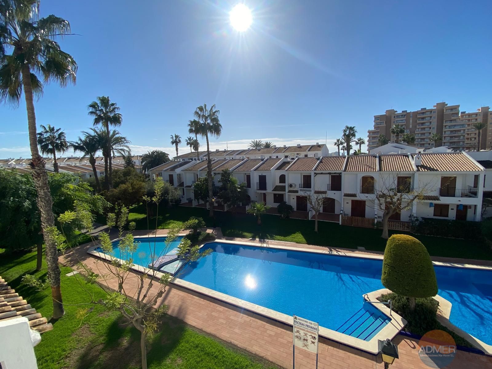 Garden of Flat for sale in La Manga del Mar Menor  with Terrace, Storage room and Furnished