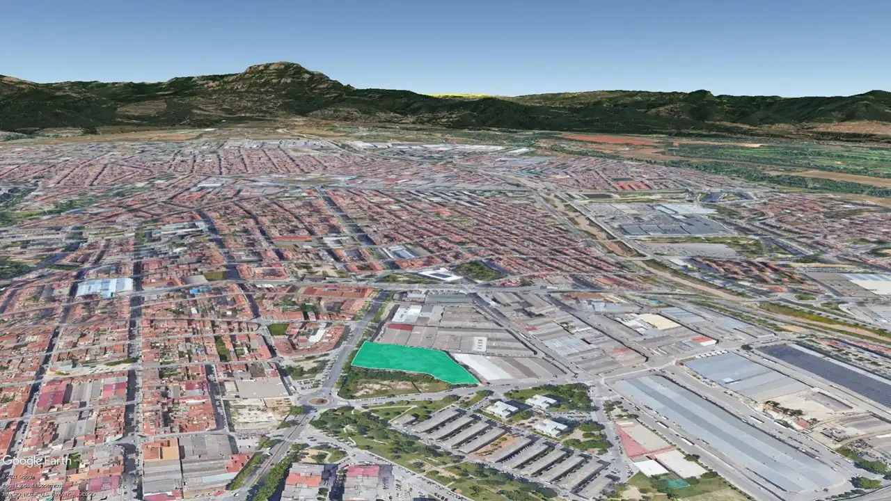 Vista exterior de Terreno en venta en Terrassa