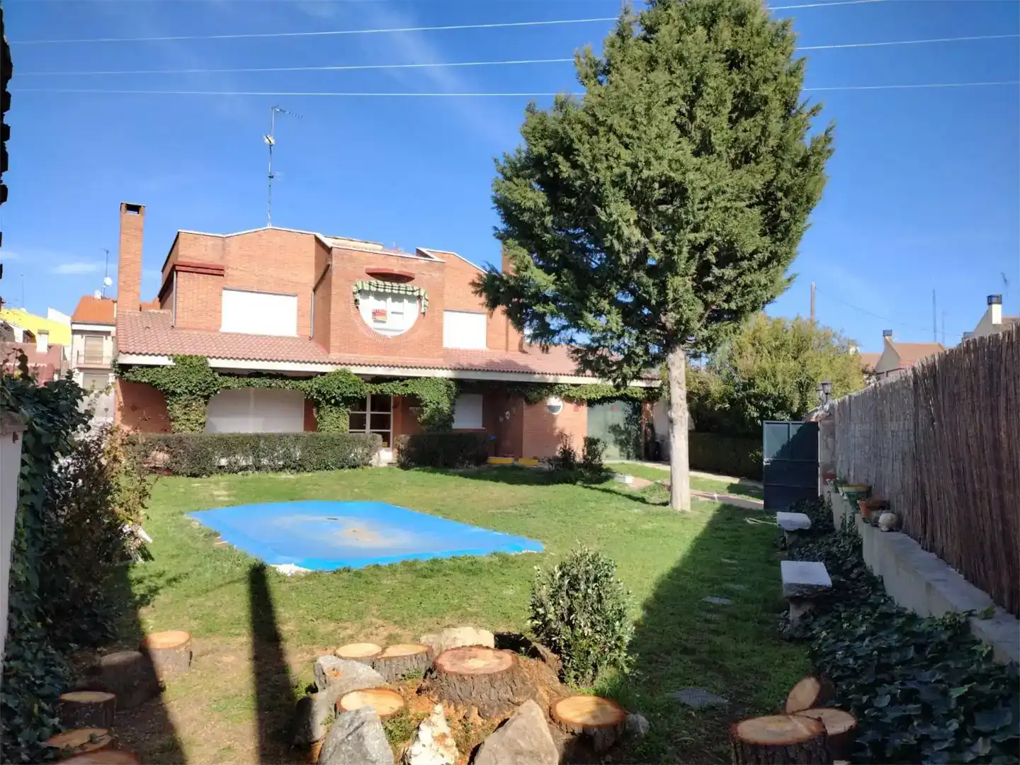 Jardí de Casa o xalet en venda en Mingorría amb Jardí privat i Piscina