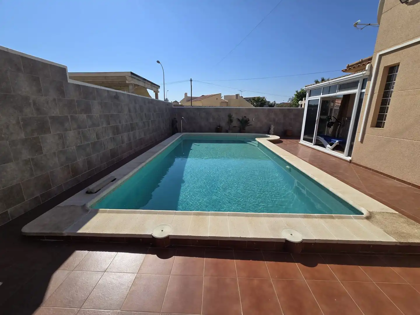Piscina de Casa o chalet en venta en Torrevieja con Aire acondicionado, Calefacción y Terraza