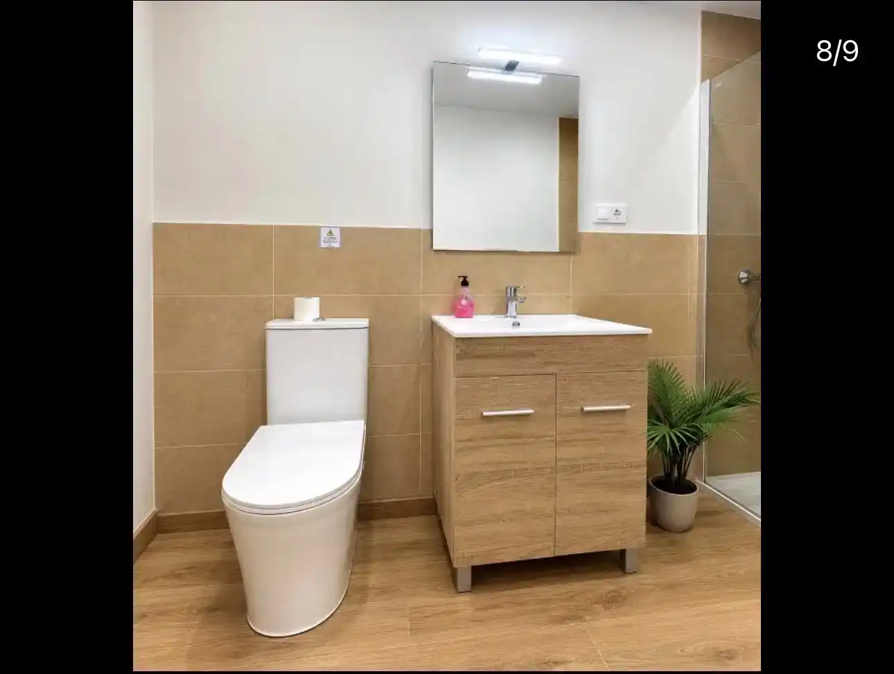 Bany de Casa o xalet de lloguer en Las Palmas de Gran Canaria amb Balcó