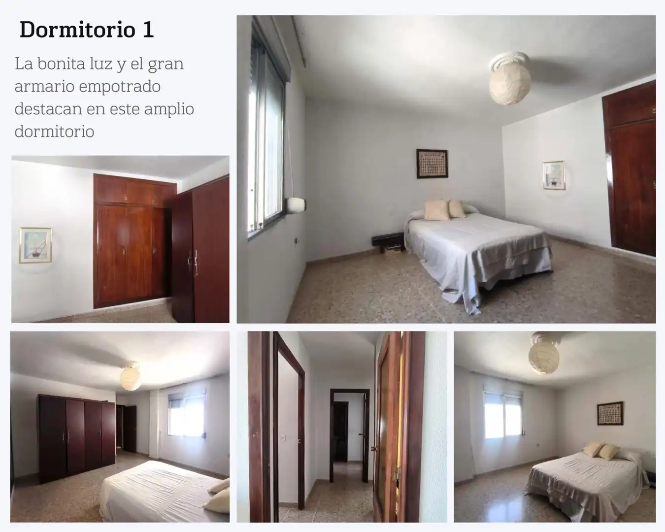 Schlafzimmer von Wohnung zum Verkauf in Mengíbar mit Klimaanlage, Terrasse und Möbliert