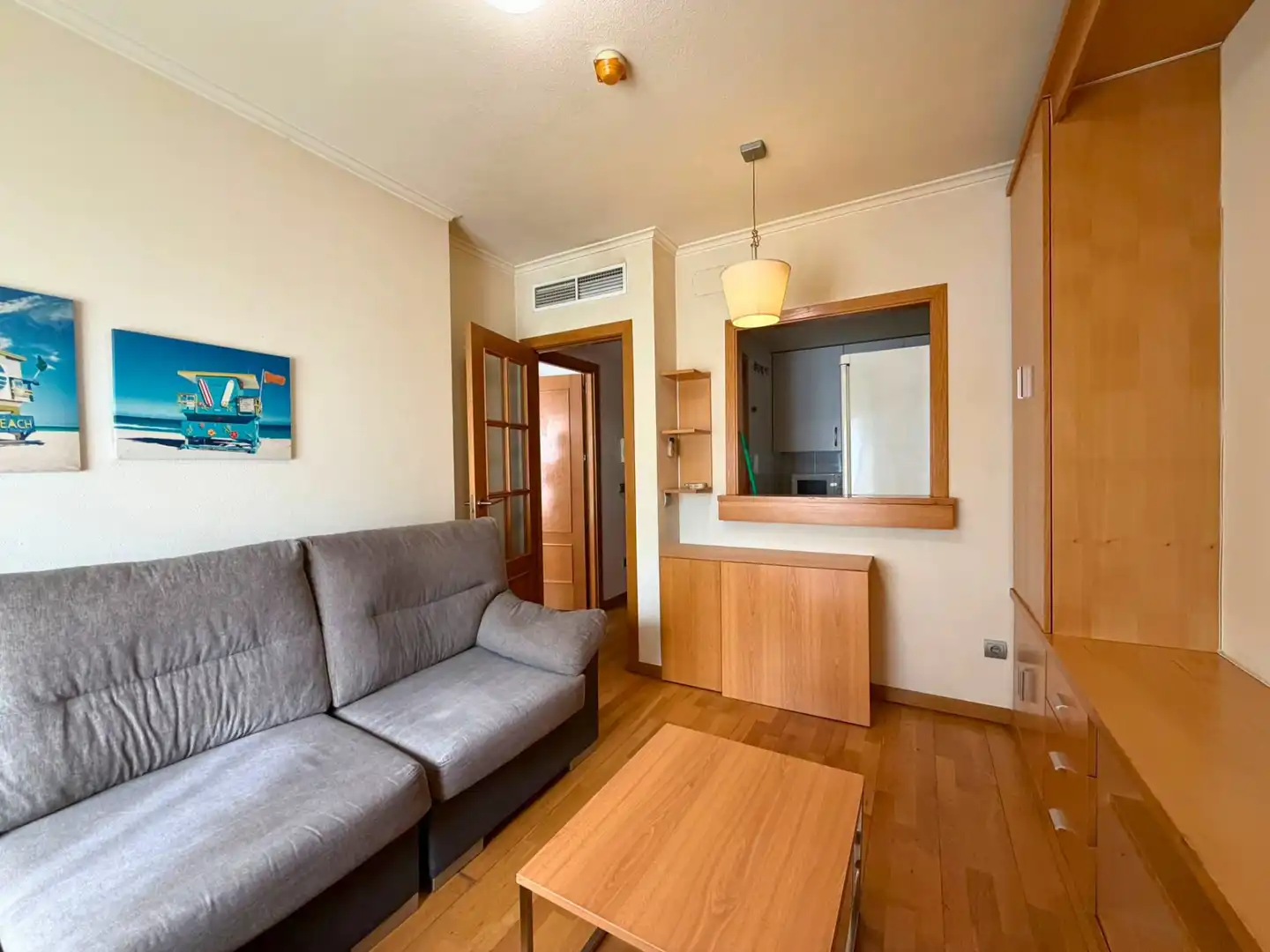 Sala de estar de Apartamento en venta en Madrid con Aire acondicionado, Calefacción y Parquet