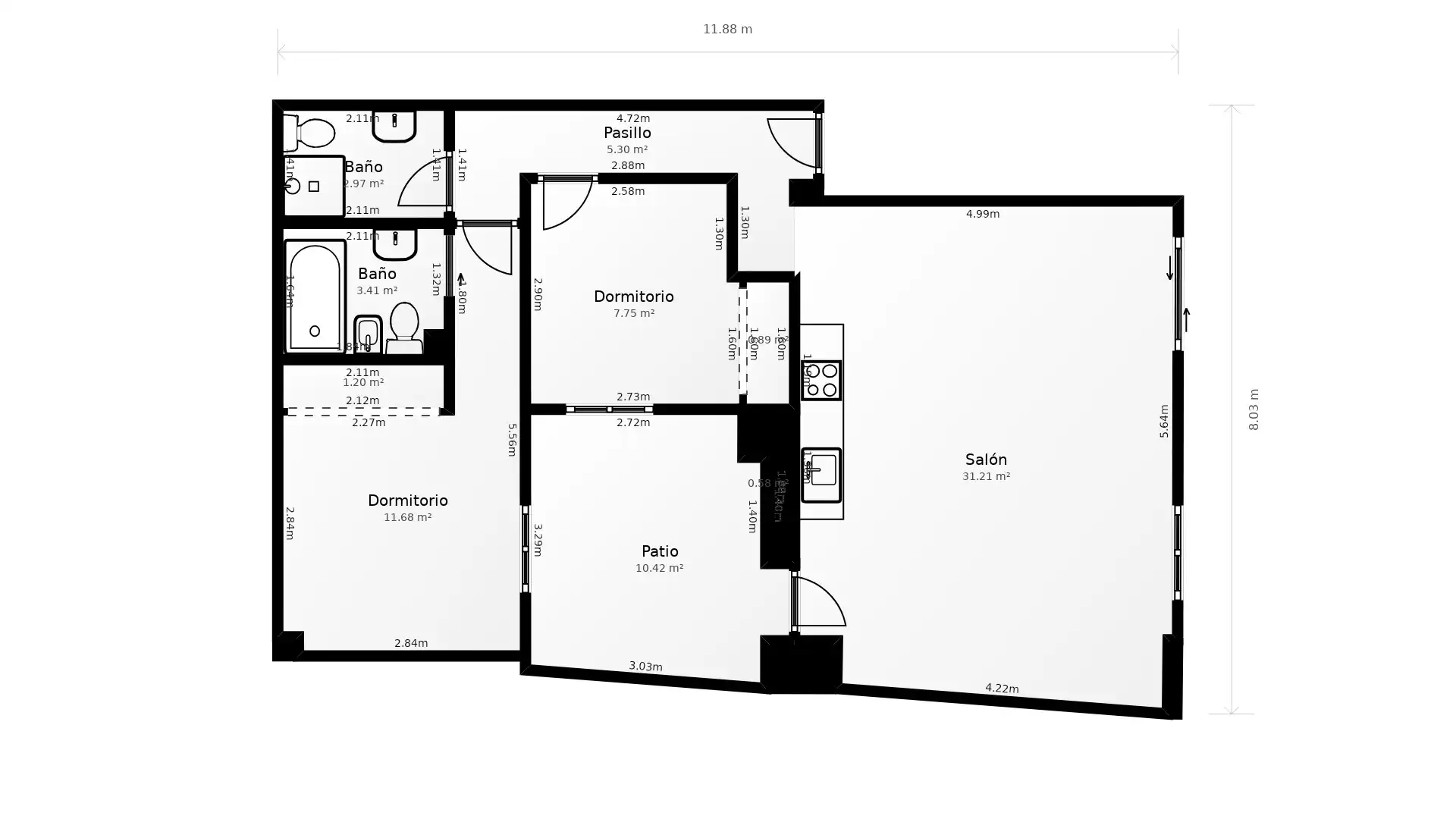 Piso en venta en Polop con Terraza y Balcón