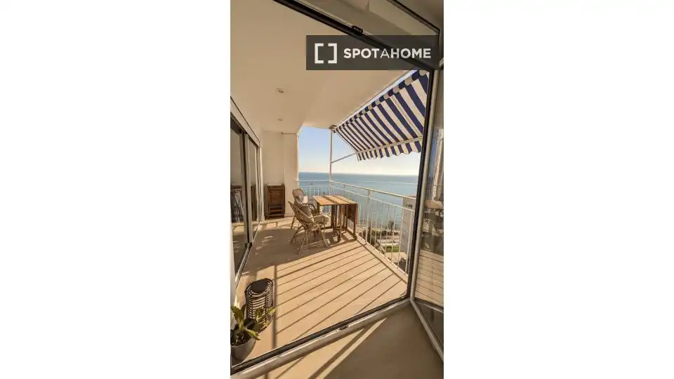 Terrassa de Apartament per a compartir en Playa de San Juan - El Cabo de las Huertas