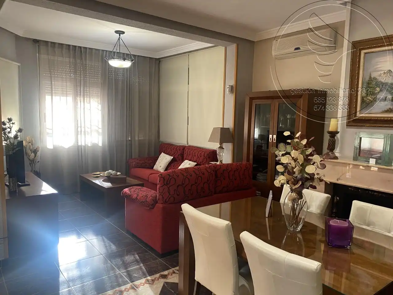 Sala de estar de Planta baja en venta en Guarromán con Aire acondicionado