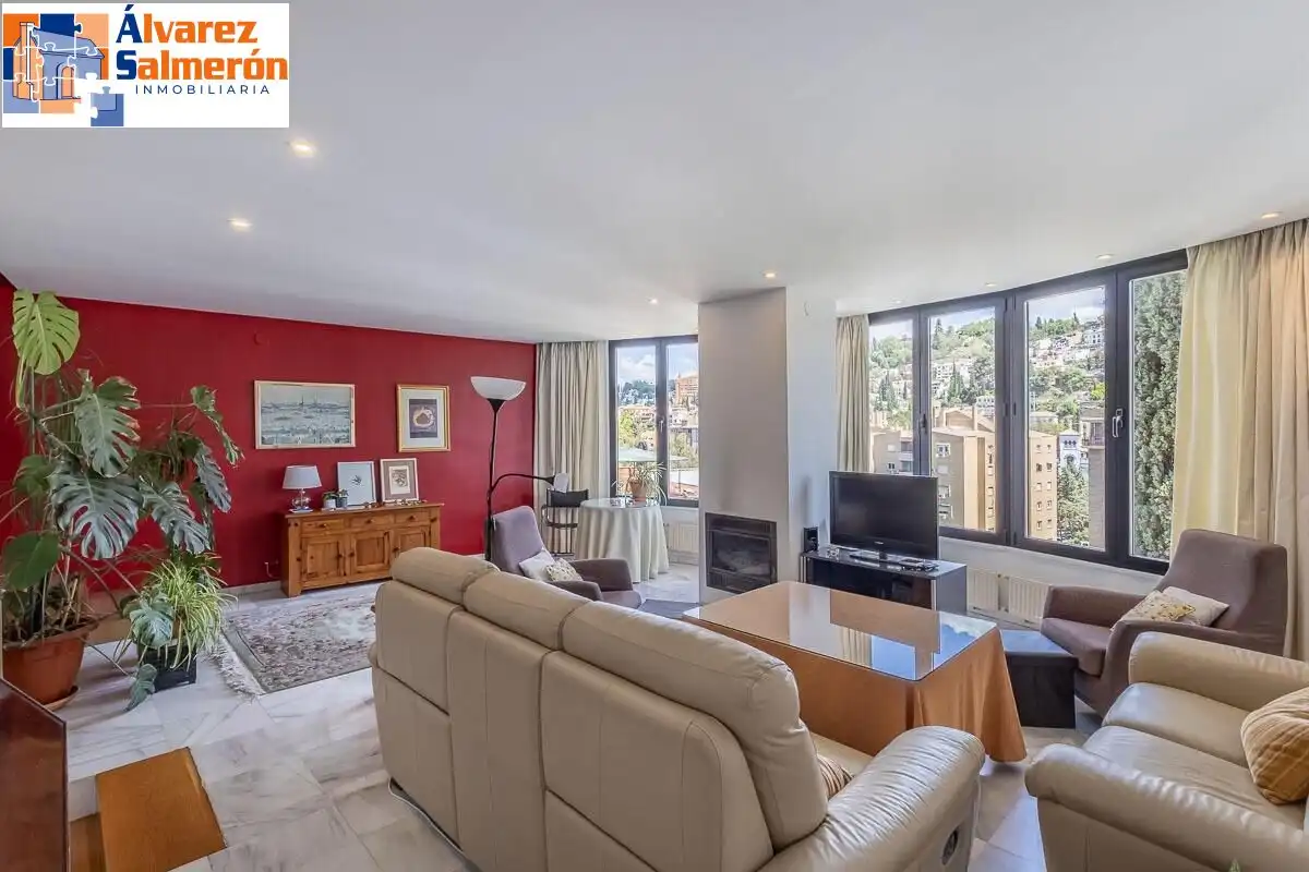 Living room of Houses for sale in Granada  with Air Conditioner, Terrace and Storage room