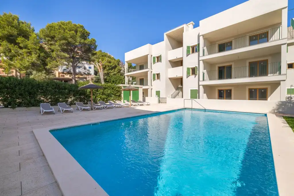 Piscina de Apartamento en venta en Pollença con Aire acondicionado, Jardín privado y Terraza