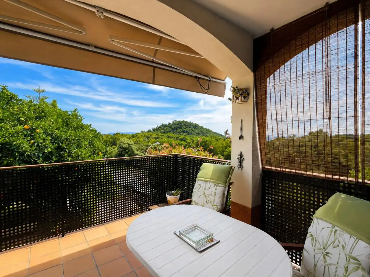 Terraza de Casa o chalet en venta en Caldes de Montbui con Aire acondicionado, Calefacción y Jardín privado