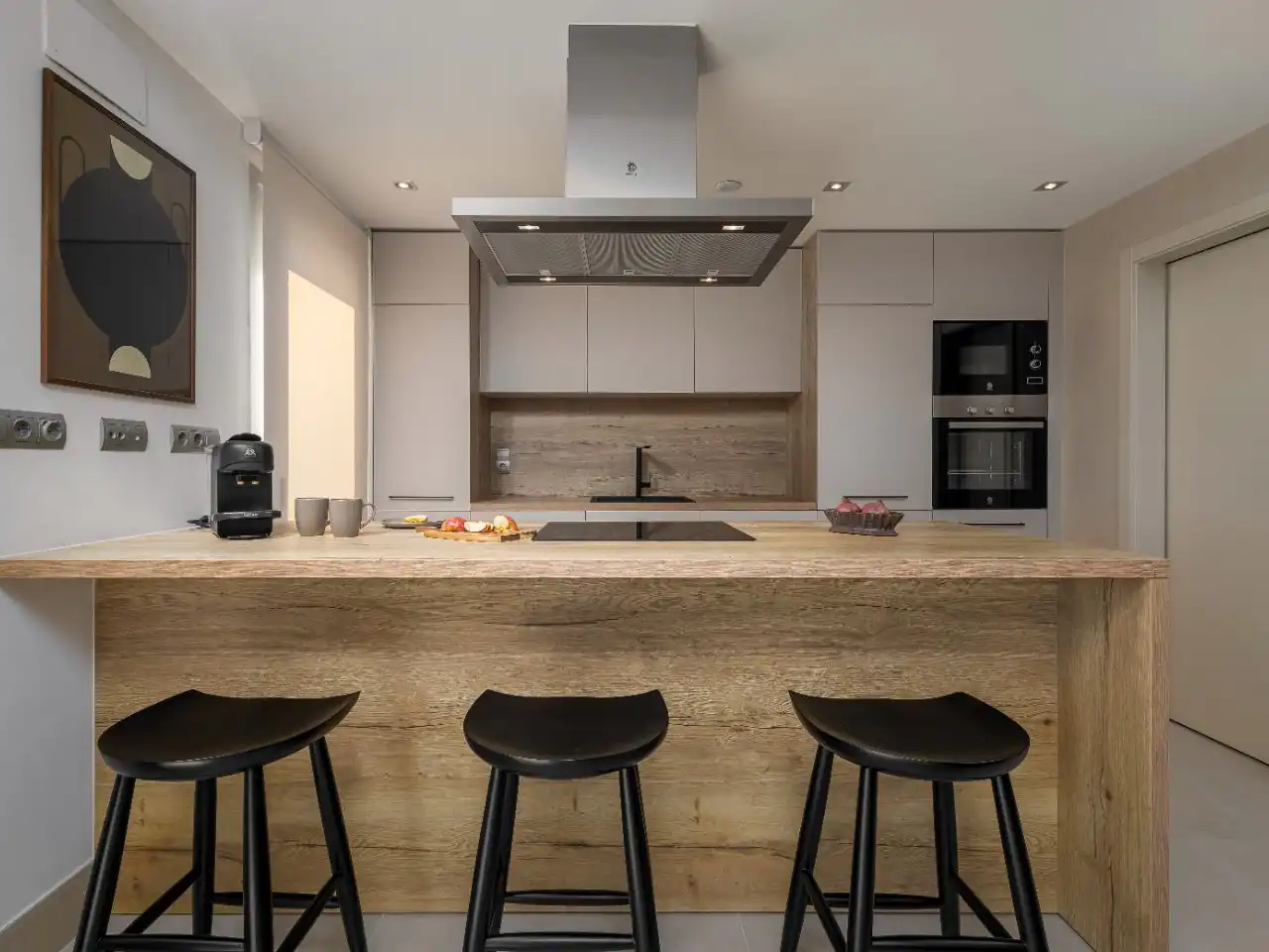Cocina de Apartamento en venta en Mijas con Aire acondicionado, Terraza y Balcón