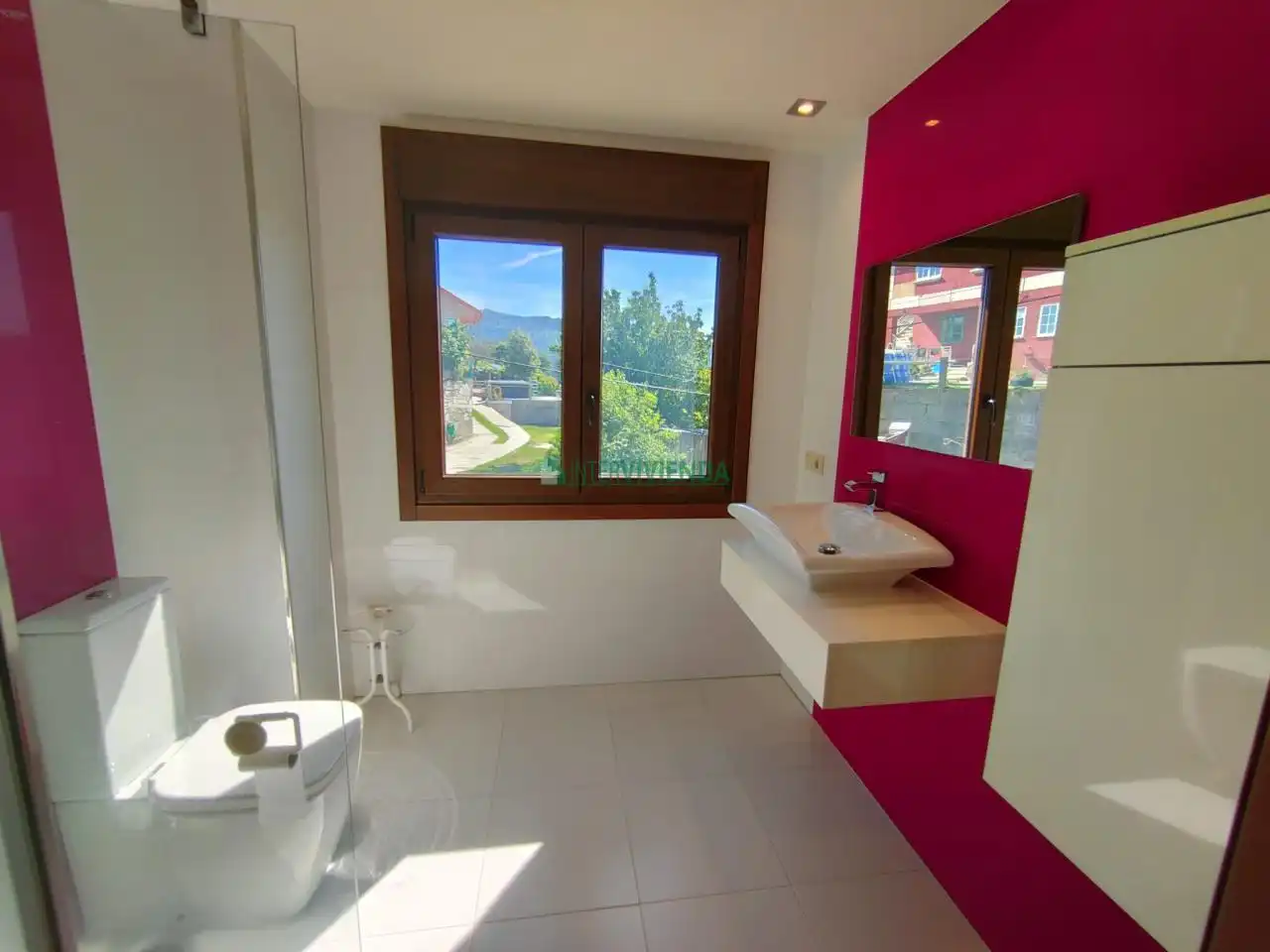 Baño de Casa o chalet en venta en Moaña con Calefacción, Jardín privado y Terraza