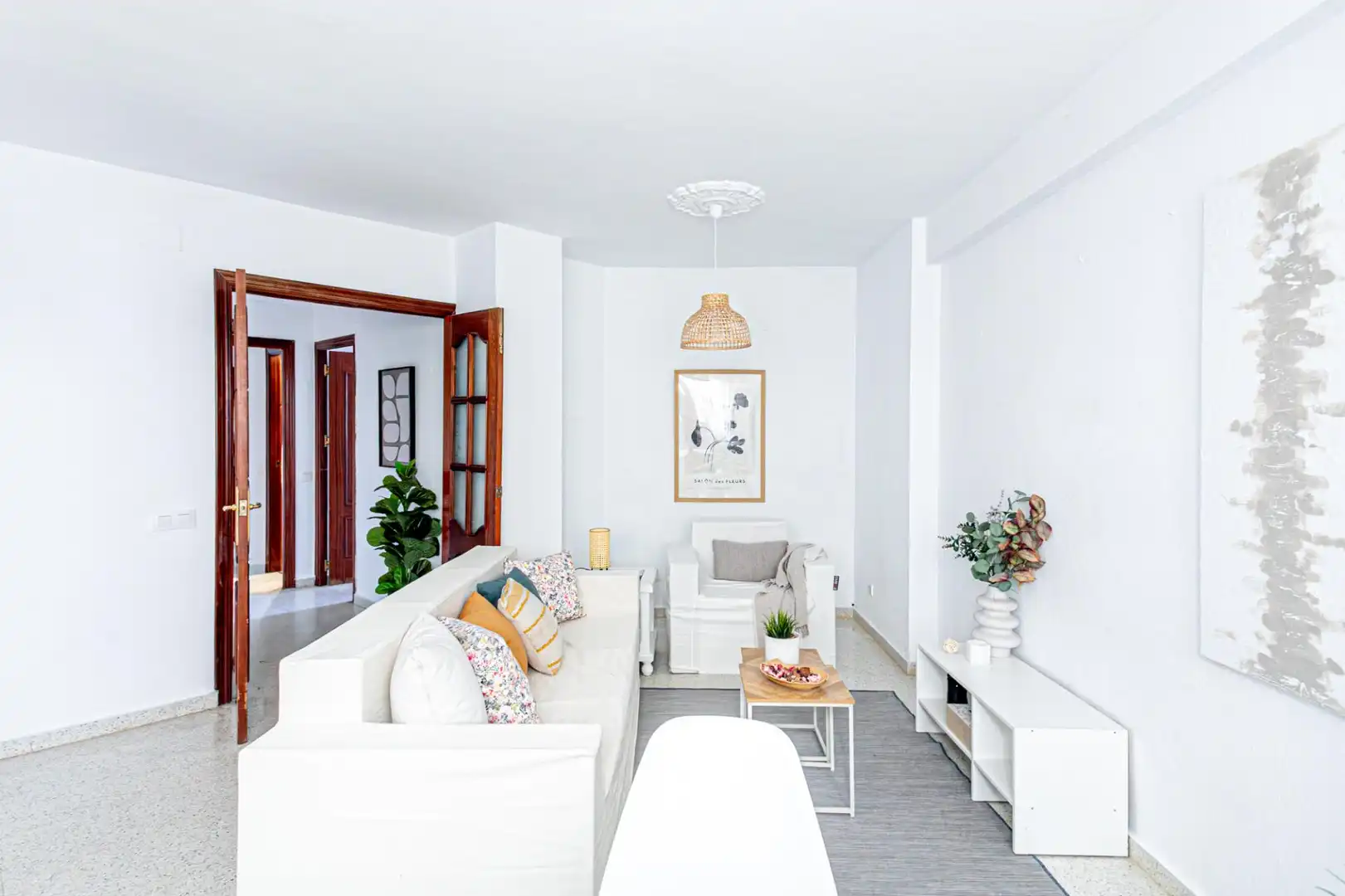 Sala de estar de Apartamento en venta en San Fernando