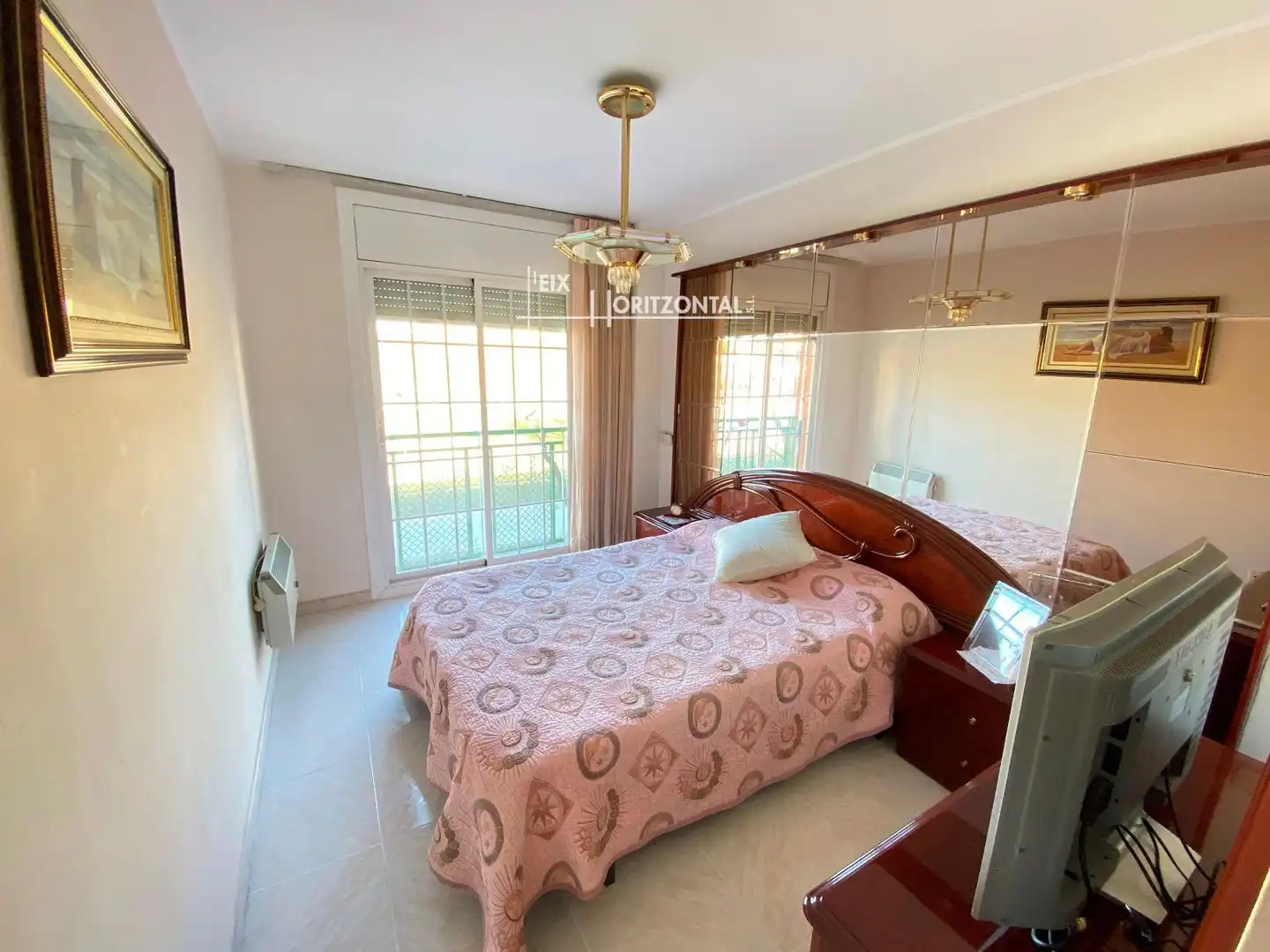 Schlafzimmer von Wohnung zur Miete in Barberà del Vallès mit Klimaanlage, Heizung und Terrasse