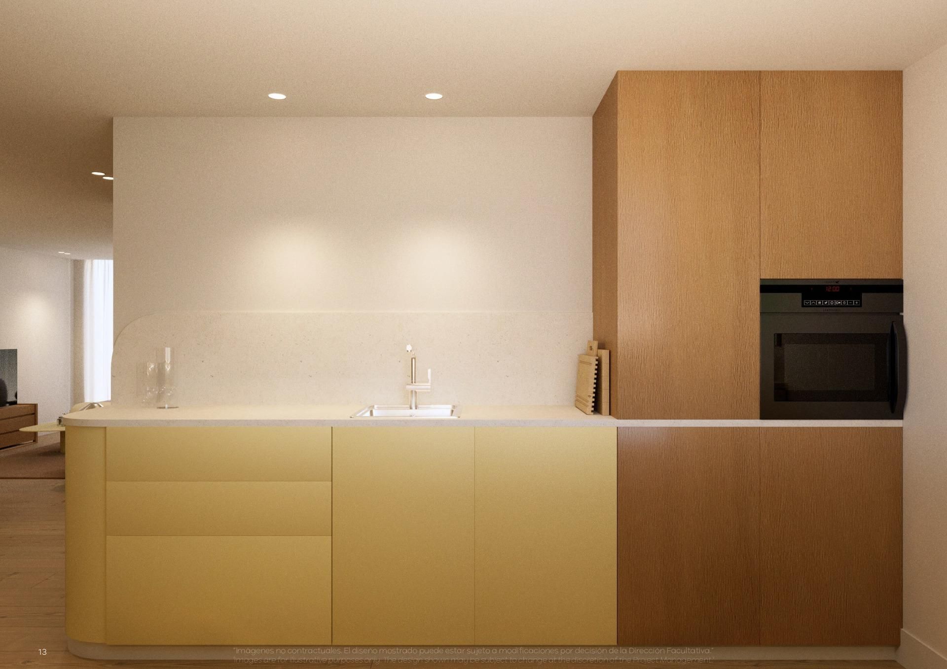 Kitchen of Flat for sale in Moncofa  with Air Conditioner and Terrace