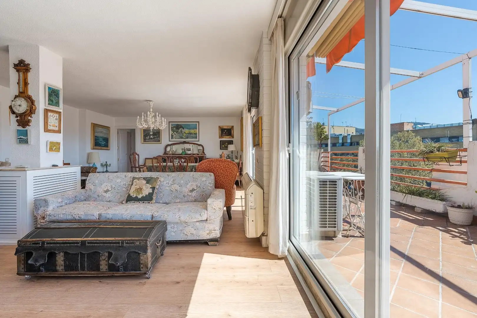 Living room of Attic for sale in Granada  with Air Conditioner and Terrace