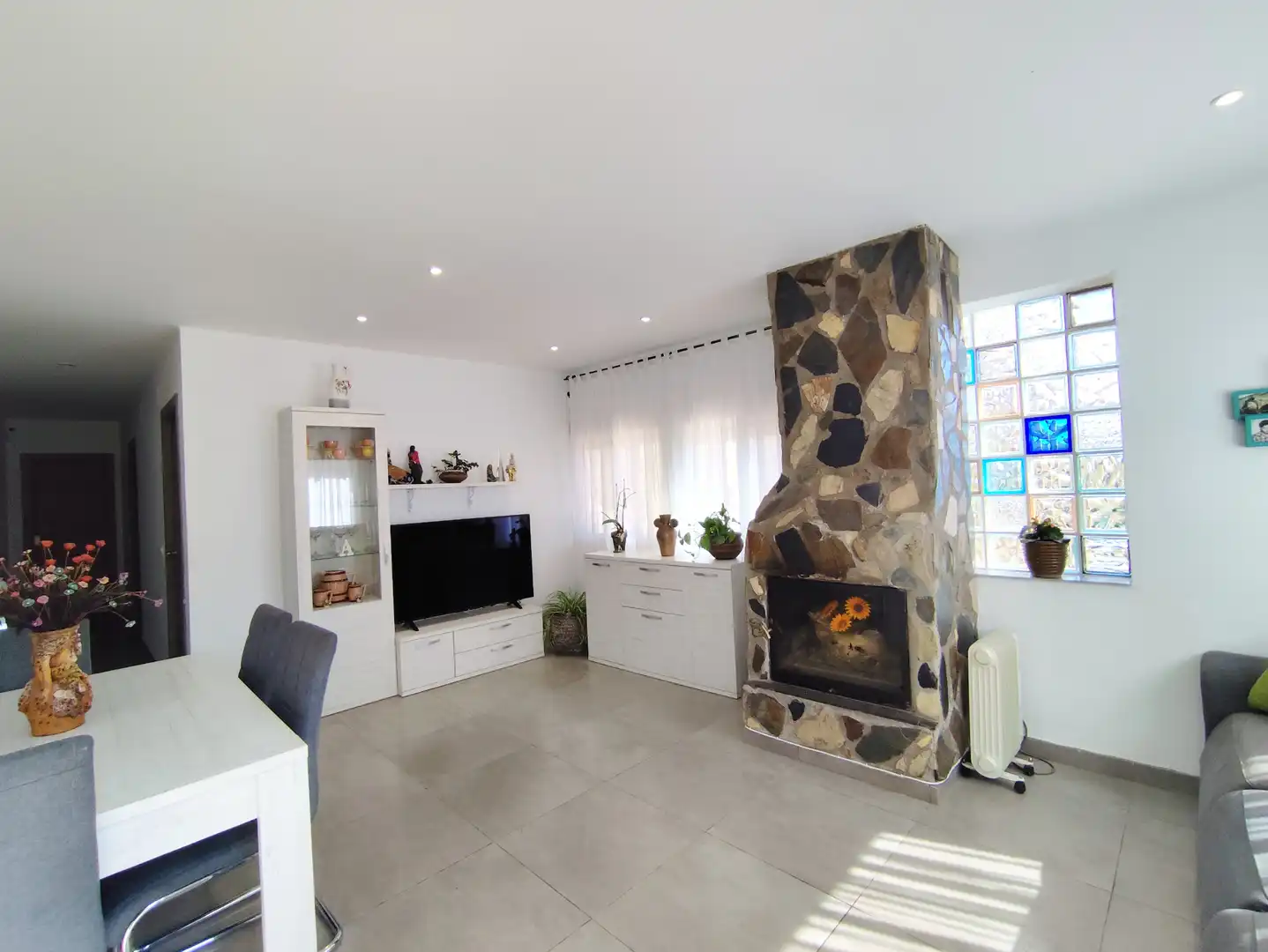 Sala de estar de Casa o chalet en venta en Piera con Jardín privado, Terraza y Trastero