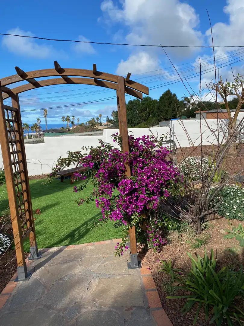 Garden of Houses for rent in Tacoronte  with Air Conditioner, Private garden and Terrace