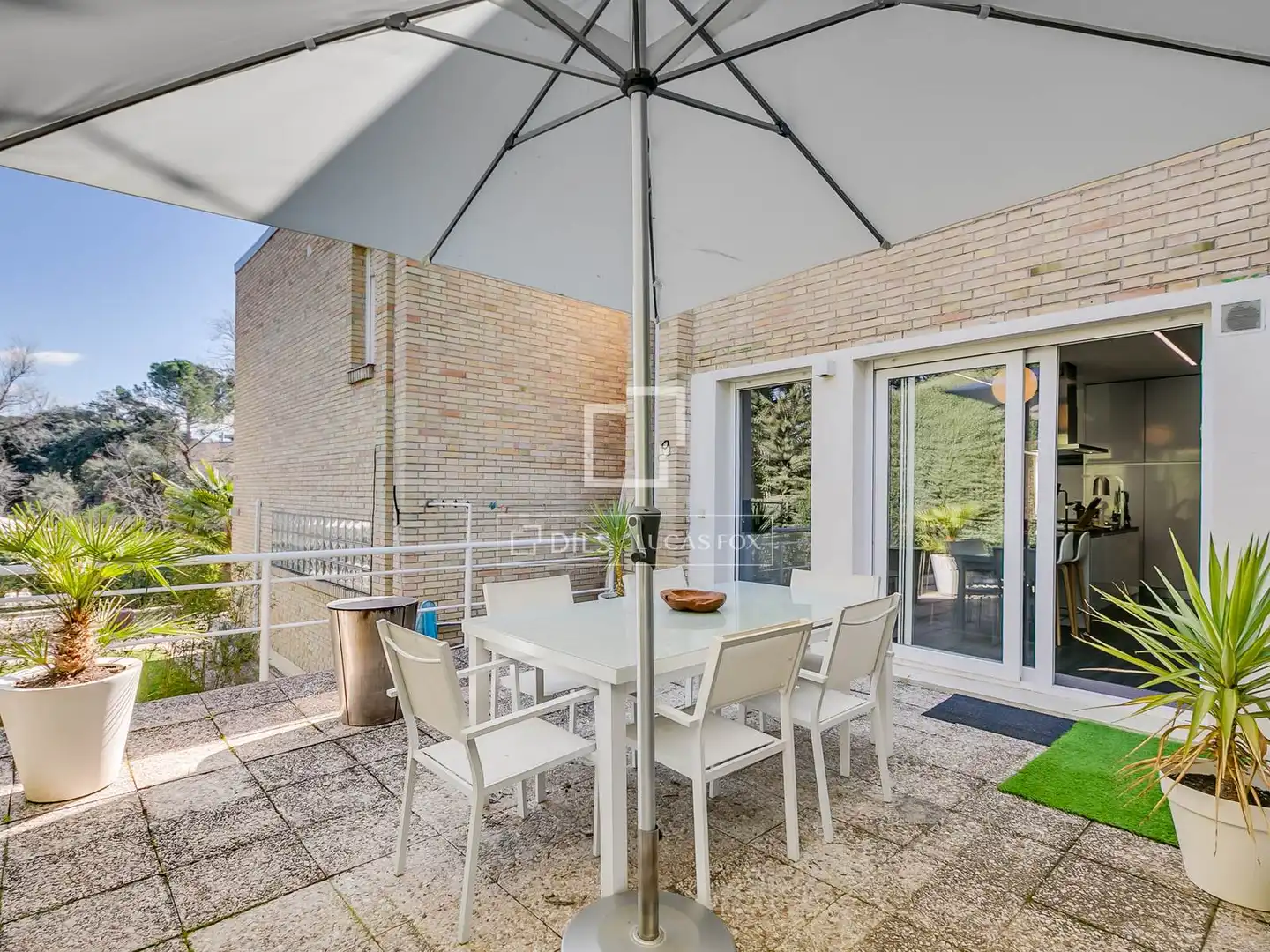 Terraza de Casa o chalet en venta en Algete con Aire acondicionado, Jardín privado y Parquet