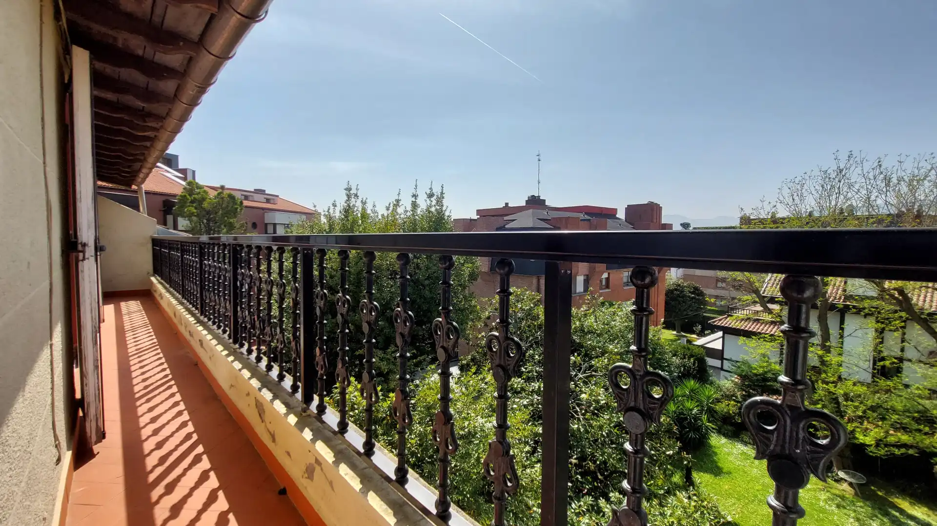 Terrasse von Dachboden zum Verkauf in Getxo  mit Heizung, Privatgarten und Abstellraum