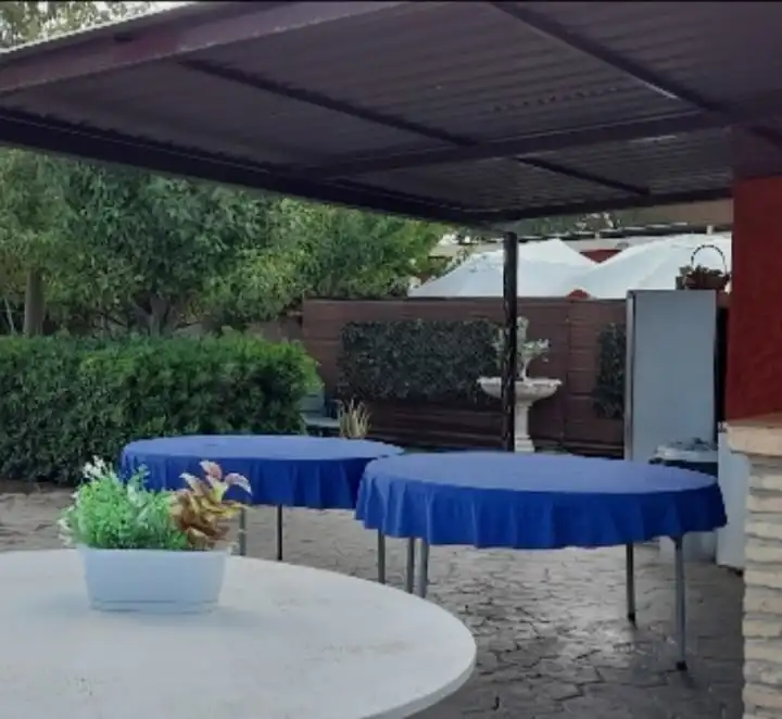 Terraza de Casa o chalet de alquiler en Chipiona con Aire acondicionado, Calefacción y Piscina